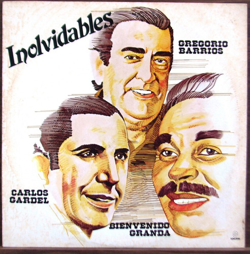 Carlos Gardel Y Otros - Inolvidables - Lp Brasil Año 1986