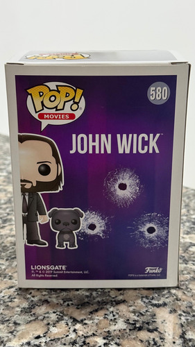 Funko Pop Movies! John Wick With Dog #580 (Usado)