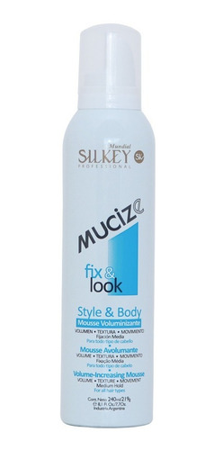 Mousse Voluminizante Silkey Mucize Fix & Look 240ml