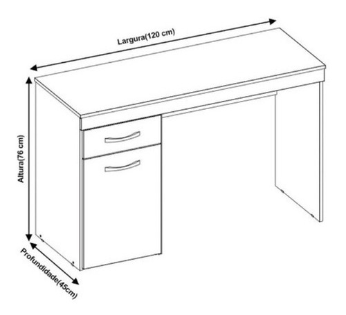 Escritorio Mesa De Pc Computadora Oficina Para Estudios