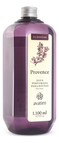 Água Perfumada Para Roupas Provence 1100 Ml - Avatim