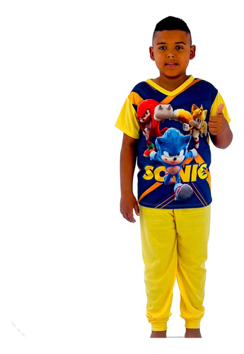 Pijamas Sonic Tallas 2 A La 16 