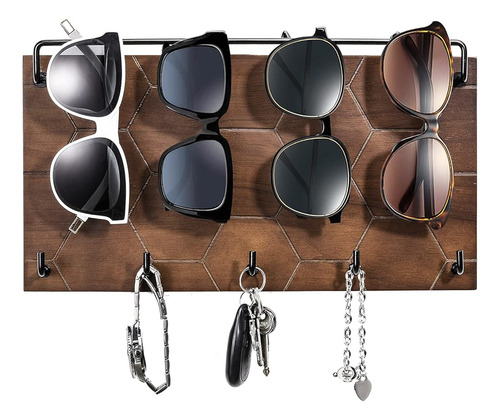 Emibele Sunglass Organizer Wall Keyholder, Gafas Organizador