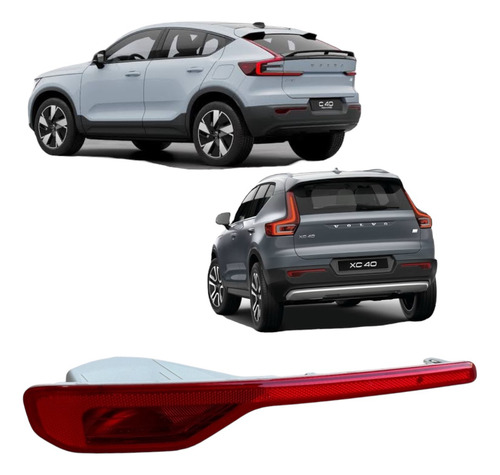 Refletor Traseiro Esquerdo Volvo Xc40 C40 2018 A 2024