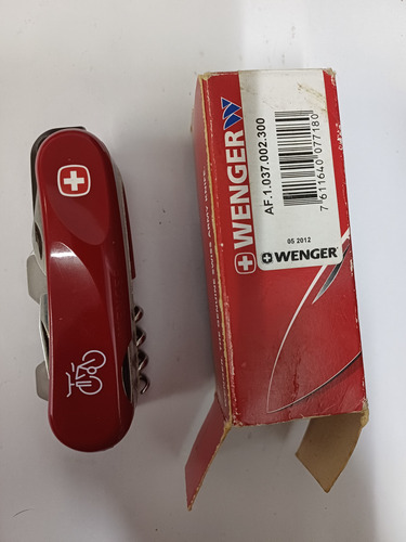 Canivete Suíço Wenger Biker 37 Vermelho (Usado)