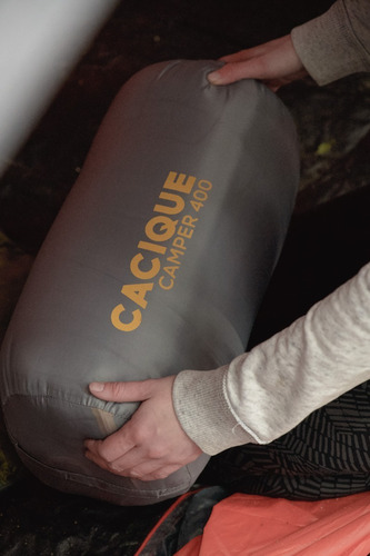Imagen 10 de 10 de Bolsa De Dormir Cacique Camper 400 Liviana - Frío 0°c