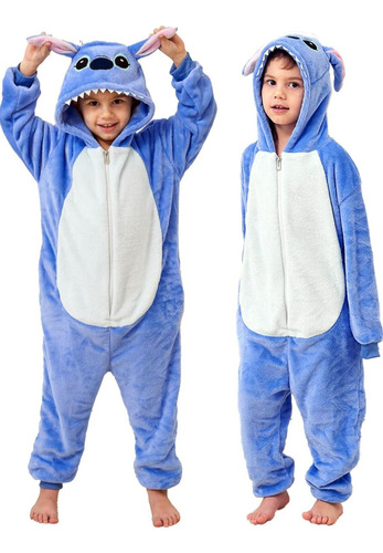 Pijama Animado Personajes Kigurumi Disfraz Supersoft Abrigo