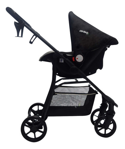 Coche Bebé Travel System 3 En 1 Avanti Moises Huevito Color Gris