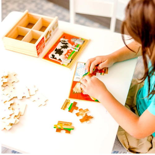 Rompecabeza Melissa & Doug® Animales 4 Rompecabezas