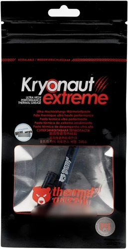 Pasta Térmica Kryonaut Extreme Thermal Grizzly 2g