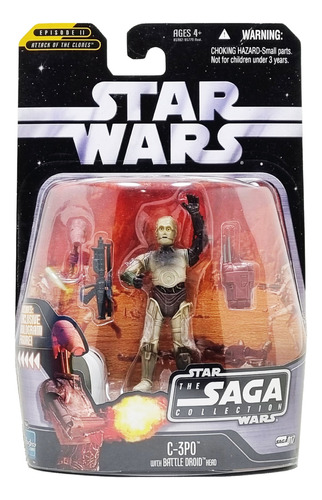 Hasbro - Star Wars - The Saga Collection - C-3po No. 17