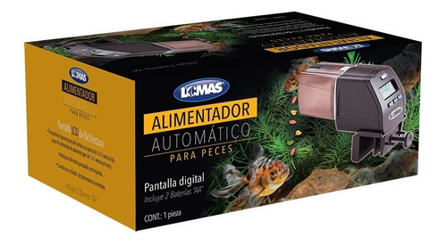 Lomas Alimentador Automatico P/peces C/baterías Pantalla Lcd