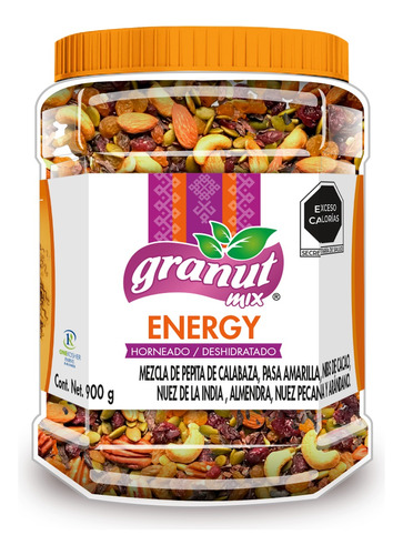 Energy  De Granut Mix (900g)