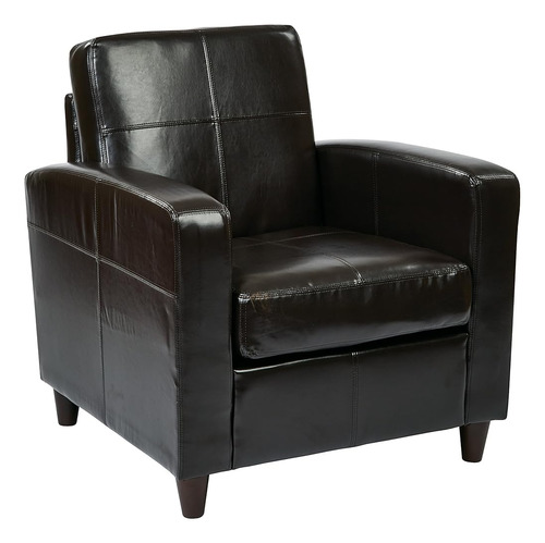Osp Home Furnishings Venus Bonded Leather Accent Chair With 
