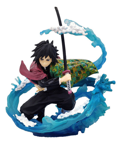 Figura De Acción Tomioka Giyuu De Demon Slayer, Con Forma De