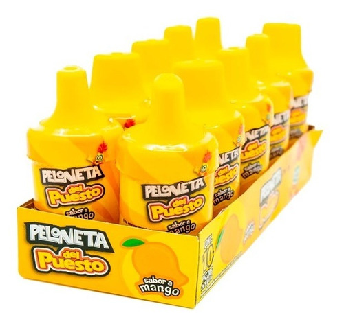 Paleta Mango Con Chilito Peloneta Del Puesto 10 Pzs