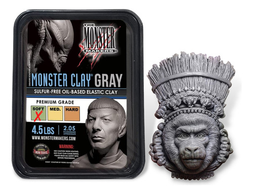 Arcilla Monster Clay 2 Kg Varios Colores Modelar