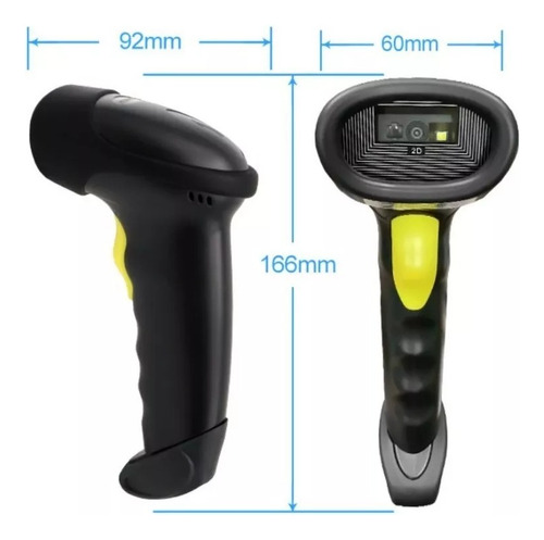 Lector Escáner De Código De Barras Inalámbrico 2.4g Pistola