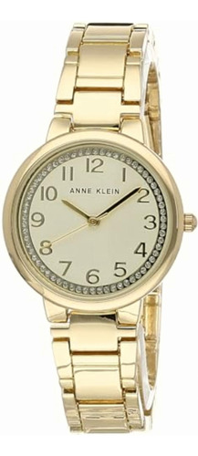 Anne Klein Reloj De Pulsera Acentuado Con Purpurina Para