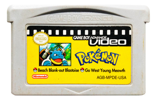 Game Boy Advance Video Pokemon Volume 4 - Nintendo Gba & Nds (Usado)