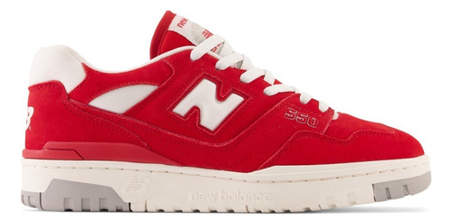 Zapatillas New Balance Hombre Lifestyle Bb550vnd Rojo