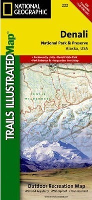 Denali National Park And Preserve : Trails Illustrated Na...