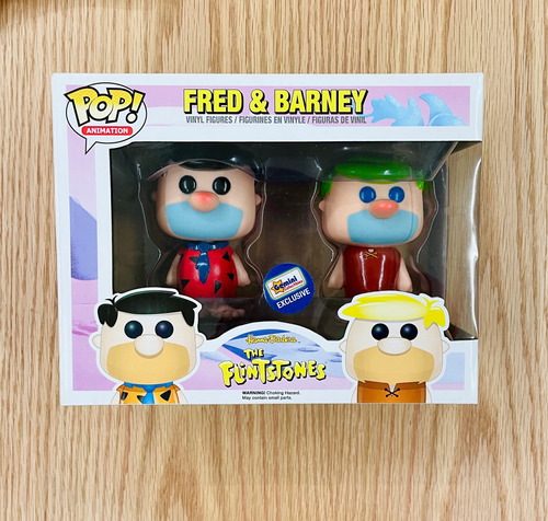 Funko Pop Fred & Barney ( Pedro Y Pablo ) The Flinstones