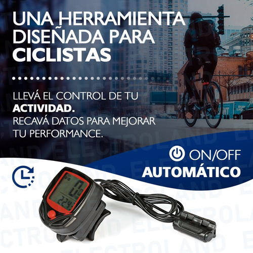 Imagen 4 de 10 de Computadora Ciclismo Bicicleta Velocímetro A Prueba De Agua