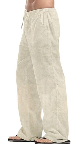 Imagen 1 de 5 de Pantalón De Manta Para Hombre, Playa, Descanso, Yoga