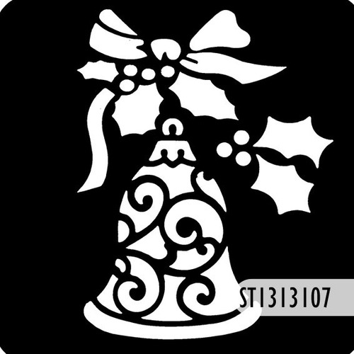 Plantilla O Stencil Navidad S69 13 Cm Uso Rudo 8 Piezas