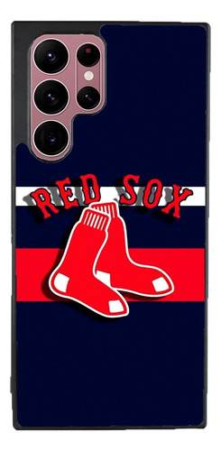 Funda Para Galaxy Boston Red Sox Medias Rojas Mlb Beisbol 02