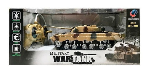 Tanque De Guerra  R/c 1:32 Con Luz Y Música (4 Ch) 1323784