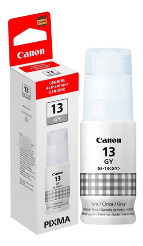 Tinta Impresora Canon G510 G610 Gris Gray