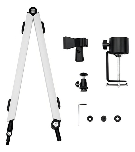 Suporte Para Microfone Streamplify Mount Arm Branco