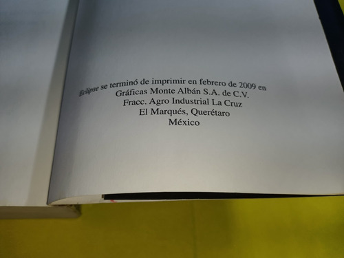 Libro Eclipse Stephenie Meyer De La Saga De Crepusculo (Usado)