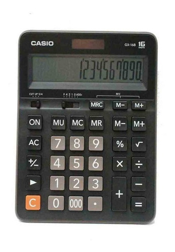 Calculadora Casio Gx-16b 16 Dígitos Original