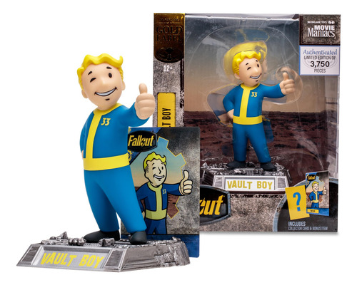 Figura De Ação Mcfarlane Toys Movie Maniacs Fallout Vault Bo