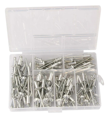 120 Piezas De Remaches Ciegos, Caja De Almacenamiento