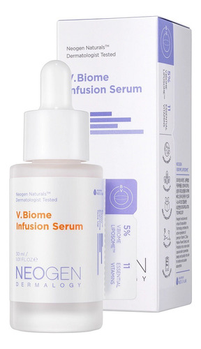 Neogen Dermalogy V. Biome Infusion Serum 30ml Momento de aplicación Día/Noche Tipo de piel Todo tipo de piel