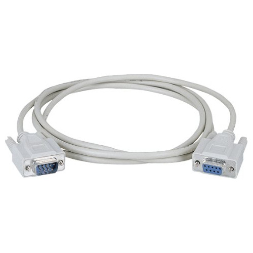 Caja 25 Pie Cable Serie Rs232 Blindado Cm Moldeado Db9 F