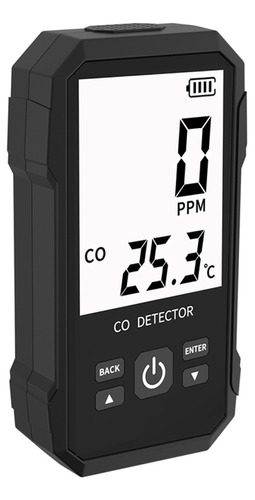 Medidor De Co Portátil Detector De Monóxido De Carbono Con A
