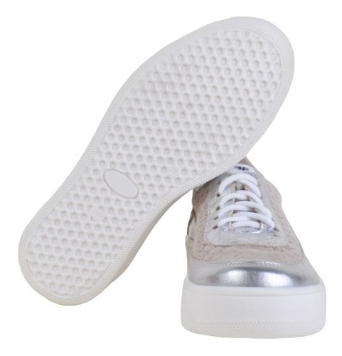 Zapatillas Urbanas De Mujer De Cuero Katia - Ferraro