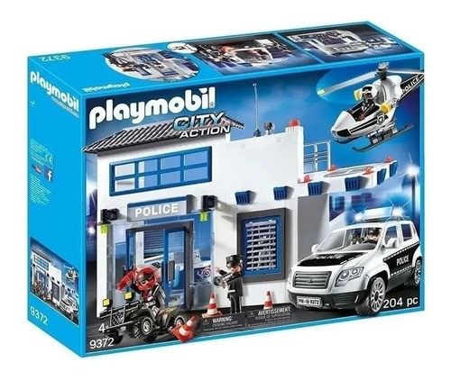 Playmobil City Action Estación De Policía Comisaría 9372 