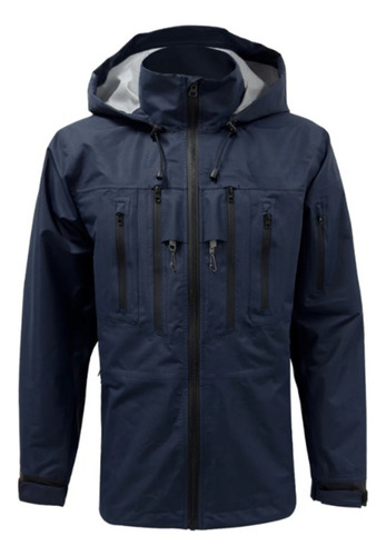 Campera De Vadeo Impermeable Respirable Tricapa