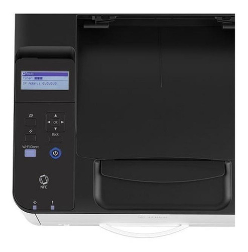 Imagem 4 de 5 de Impressora função única Ricoh SP 3710DN com wifi branca e preta 120V - 127V