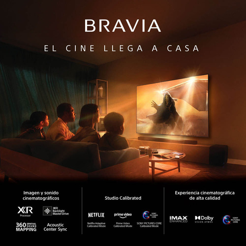 Pantalla Sony Bravia 5 Mini Led Y Dolby Atmos K-55xr50