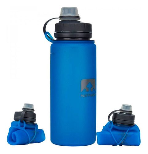 Botella De Hidratación Nathan Flexshot 750 Ml Azul