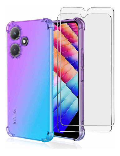 Funda carcasa Case Para infinix Hot 30 Play + 2 micas