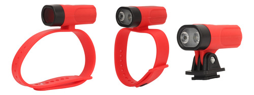 Linterna Recargable Por Usb Para Casco De Muñeca Y Tobillo,