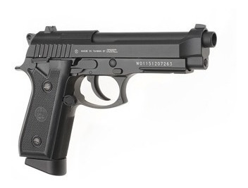 Pistola Balines Kwc Pt92 Blowback + Funda + Balines Airsoft